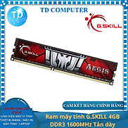 Ram máy tính G.SKILL 4GB DDR3 1600MHz Tản dày