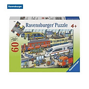 Xếp hình puzzle Ga tàu 60 mảnh Ravensburger 09610 7