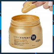 Dầu hấp ủ nhũ vàng phục hồi tóc hư tổn nặng L ORÉAL Serie Expert Gold