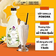 Sốt Vani Pomona Vanilla Sauce Nguyên Liệu Pha Chế Cà Phê Trà Sữa Hàn Quốc