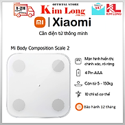 Cân thông minh Xiaomi Mi Body Composition Scale 2 bản quốc tế NUN4048GL