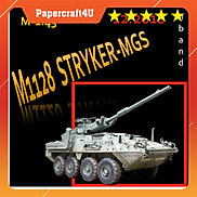 Mô hình giấy 3D xe tank Mô hình xe tăng M1128 MSG