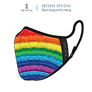 Khẩu trang tiêu chuẩn Quốc Tế Soteria Pride 03 Rainbow ST286