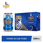 Thùng Bia Tiger 24 Lon 330ml Lon