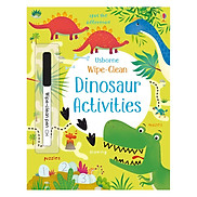 Sách tẩy xóa tiếng Anh - Usborne Dinosaur Activities