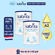 HSD T7 2024 Combo 2 lon Sữa dê Kabrita số 1 cho trẻ từ 0 -12 tháng - Lon