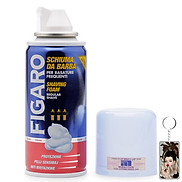Bọt cạo râu Figaro Shaving Foam 100ml tặng kèm móc khóa