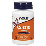 Thực Phẩm Chức Năng CoQ10 100mg NOW Foods USA Chống oxi hóa