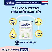 TẶNG SET DÊ BÔNG Combo 2 lon Sữa dê Kabrita số 2 cho trẻ từ 12- 24 tháng -