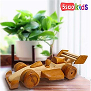 Xe Đua đồ chơi gỗ cho bé - Xuất xứ Việt Nam
