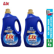 Combo 2 chai Nước giặt Lix Matic hương nước hoa 3.6Kg NGM40