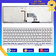 Bàn Phím dùng cho Laptop SONY Vaio SVE-15 SVE-151 MÀU TRẮNG