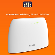 Bộ phát wifi sử dụng sim 4G Router 4G03 Tenda hàng chính hãng