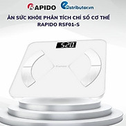 ân sức khỏe và phân tích các chỉ số cơ thể Rapido RSF02-S - Hàng chính hãng