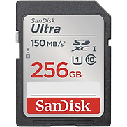 Thẻ nhớ SDXC SanDisk Ultra 150MB s 256GB - Hàng Nhập Khẩu