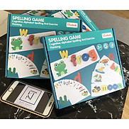 Bộ thẻ học chữ cái tiếng anh Spelling Game Đồ chơi giáo dục thông minh cho