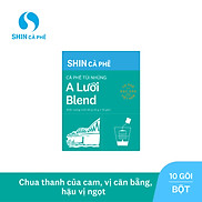 SHIN Cà Phê - Cà phê túi nhúng đặc sản A Lưới Blend hộp 10 gói