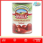 Cà Chua Bóc Vỏ - Pomodori Pelati Divella Italia 400 Gram