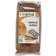 Hạt lanh nâu và vàng hữu cơ 500g - Markal