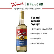Siro Pha Chế Vị Vani Pháp Torani French Vanilla Syrup 750ml Mỹ