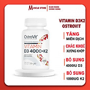OstroVit Vitamin D3 4000 + K2, Hỗ Trợ Hệ Miễn Dịch