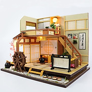 đồ chơi mô hình lắp ráp trang trí 3D ngôi nhà phong cách Nhật Bản M034 có