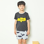 Bộ đồ ngắn tay mặc nhà cotton mịn cho bé trai U3023 - Unifriend Hàn Quốc