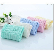 Set 5 khăn sữa rửa mặt xô nhăn cotton cao cấp cho bé