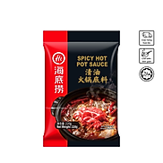 Cốt lẩu Haidilao - Lẩu cay Mala 220g Spicy Hot Pot Sauce Haidilao 220g