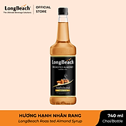 Siro Hạnh Nhân Rang - LongBeach Roasted Almond Flavoured Syrup 740ml