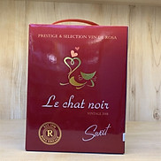 Vang ngọt Le Chat Noir - 11% vol Hộp 3 lít