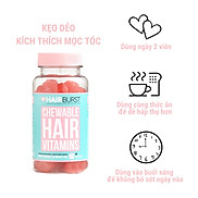 Kẹo Dẻo Vitamin HAIRBURST Chewable Hair Vitamins Chăm Sóc