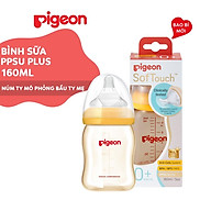Bình sữa cổ rộng PPSU Plus Pigeon 160ml 240ml