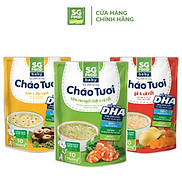 Lốc 34 - Combo 3 Cháo Tươi Baby 240g Gà, Tôm, Lươn Sài Gòn Food