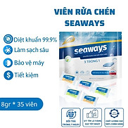 Viên rửa chén bát Seaways 3 trong 1 chuyên dụng cho mọi loại máy rửa chén