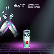 Lon Nước Giải Khát Không Đường Coca-Cola Zero K