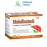 Meloroxtech L-ornithine L-aspartat giảm men gan, xơ gan, gan nhiễm mỡ
