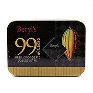 Sô cô la Beryl s đắng 99%  Beryl s 99% Cacao Dark Chocolate  108g