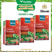 Trà Dilmah English Breakfast 50g25 túi x 2g Trà Buổi Sáng