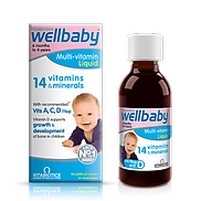 Wellbaby Multi-vitamin dang lỏng, cho trẻ em dưới 4 tháng