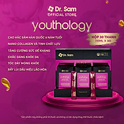 Dr. Sam youthology bổ sung năng lượng tươi trẻ mỗi ngày với hắc sâm Hàn