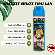 Chai Xịt Đuổi Chuột Rat Off - Anti Rat Spray Thái Lan 200ml Tặng kèm móc
