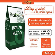 Cà phê ILOTA 6 arabica robusta cà phê nguyên chất rang mộc xay pha phin