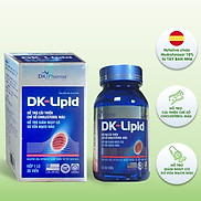 Viên uống hỗ trợ cải thiện mỡ máu DK Lipid - DK Pharma