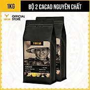 1KG Bộ 2 Toro Cacao Nguyên Chất 100% 500GR Gói TORO FARM