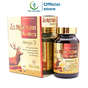 Viên Ăn Ngủ Ngon Rostex Omega 3, lysin, kẽm tăng sức đề kháng