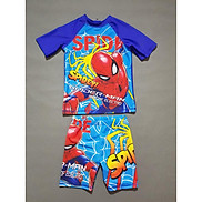 Bộ đồ bơi áo và quần người nhện spiderman siêu ngầu cho bé đi biển đi bơi