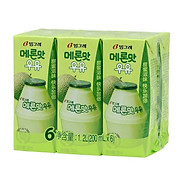 Sữa dưa lưới Hàn Quốc lốc 6 hộp
