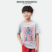 Đồ bộ bé trai cộc tay BIGFOX - MISS MEOW size đại