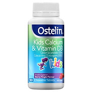 Viên kẹo bổ sung canxi và vitamin D thơm ngon Ostelin Ostelin Kids Calcium
